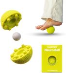 NABOSO Neuro Ball, Foot Myofascial Release Tool, Textured Massage Ball for Feet, Self Massage, Mobility and Recovery