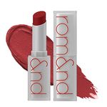 Rom&nd Zero Matte Lipstick - Lightweight, Velvety Matte, Buildable, Long-Lasting, Non-Drying - 18 Tanning Red, 3g