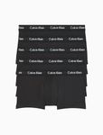 Calvin Klein Men's Cotton Stretch 5-Pack Trunk, 5 Black, Large