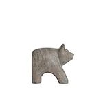 Creative Co-Op Marble Bear Bookend,