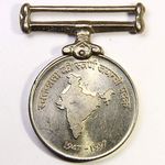 HISTORICAL INDIA - 50TH Anniversary of INDIPENDANCE Medal GREY