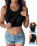 CHICME Tank Tops with Built in Bras