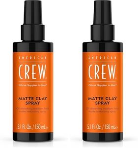 American Crew Matte Clay Spray 150ml/5.1Oz (Pack of 2)