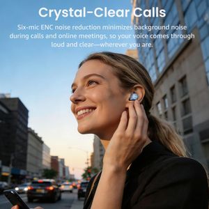 TOZO NC9 ANC Wireless Earbuds – Bluetooth, Blue