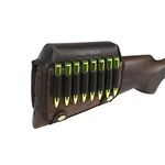 TOURBON Rifle Buttstock Cartridge Holder Cheek Rest Pouch