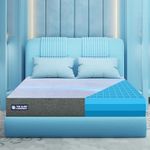 The Sleep Company SmartGRID Luxe SnowTec™ Cooling Mattress | 4-6 Degree Cooler | Japanese Patented Technology | Luxury Soft Comfort | 10 Years Warranty | King Size Double Bed Mattress 84x78x8