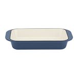 Cuisinart CI1136-24BG Cast Iron Roasting/Lasagna Pan, Enameled Provencial Blue