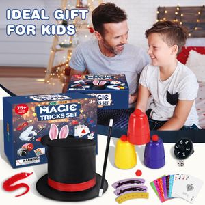 DINORUN Kids Magic Set – 75 Tricks Magic Kit for Children