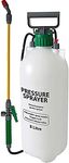 ALBERT AUSTIN Knapsack Sprayer - 8 litres Garden Pressure Sprayer, Weed Killer Sprayer Pump, Back Sprayer for Water, Chemicals, Fence, Hand Pump with Lance and Adjustable Nozzle