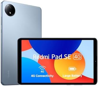 Redmi Pad SE 4G | Mediatek Helio G55| 8.7-Inc Display |Wi-Fi 6650mAH Battery | 90Hz Smooth Refresh Rate| 4GB, 128GB | 1340 X 800 Display | 1 Billion Colours | Dolby Atmos | Dual Speakers | Ocean Blue