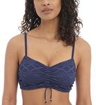 Freya Sundance Bralette Bikini Top Denim Blue 34E