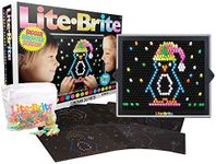 Lite Brite Ultimate Value Retro Toy - Bigger and Brighter Screen, More Pegs and Templates, Storage Pouch, Girls and Boys, Ages 4+ (Amazon Exclusive)