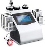 BodyTechSolution® 6 in 1 Body Lipo Cavitation Machine (With Training), Lipo Cavitation for Fat Removal | Skin Tightening Machine, Body Skin Light Spa Care for Home or Shop (Free Demo Training)