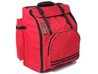 D'Luca DAG-48/72-RD Pro Series Accordion Gig Bag for 48/72 Bass Piano Accordions, Red