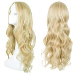 SDXCJY Wave Wig Long Curly Wigs for Women Girls 27’’ Long,Women's Charming Full Hair Replacement Synthetic Hair Wigs,Ladies Fancy Dress Wig for Cosplay Party, Daily Use.