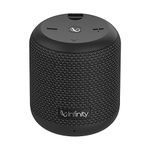 Infinity - JBL Fuze 100, Wireless Portable Bluetooth Speaker with Mic, Deep Bass, Dual Equalizer, IPX7 Waterproof, Rugged Fabric Design (Black)