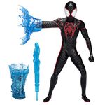 Marvel Spider-Man: Across The Spider-Verse Web Spinning Miles Morales Toy, 6-Inch-Scale Deluxe Action Figure, Toys for Kids Ages 4&Up, Multicolor