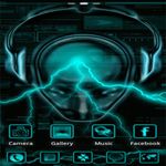 CYBER DJ GO Launcher EX theme