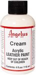 Angelus Leather Paint 4 Oz Cream