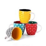 Elekpopu Coffee Mug,14oz Mug Set of