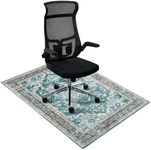 Office Chair Mat, Chair Mat with Non-Slip Backing, Easy-to-Clean 36X48 Chair Mat for Hardwood Floor, Floor-Protected Computer Chair Mat, Noise-Reduced Desk Chair Mat, Mats for Under Desk Chairs