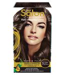 Modicare Salon Professional Hair Color-Light Brown (5)-145 ml