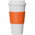 Copco Acadia Insulated Travel Coffee Mug, 16 Ounces, Orange