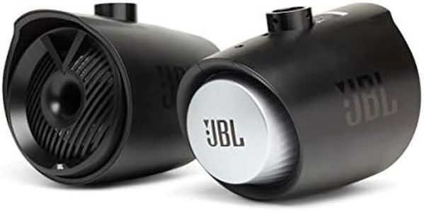 JBL - TOWER X Marine Series 6" 2 Way Compression Horn Tower Speaker RGB