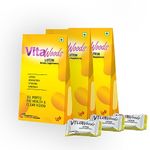 Waypham Vitawoods Lutein Mango Flavoured Gummy-for Age 3 yrs. & Above -Supplements with Lutein-Zeaxanthin to Support Eye Health & Clear Vision, Gummy With Eye Nutrients & Yummy Taste (Pack of 3)