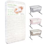 Chicco Next To Me Mattress 50x83 cm With Super Soft Bamboo Cover Perfectly Fits All Standard Chicco Bedside Cribs Next To Me Crib Mattress