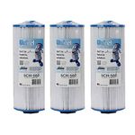 Unicel 5CH-502 50 Square Foot Media Replacement Hot Tub Spa Filter Cartridge with 197 Pleats (6 Pack)