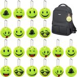 Reflector Pendant, 20PCS Safety Reflector Pendant Safety Pendant Reflective Keyring for School Bag Cycling Walking Running