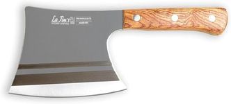 LA TIM'S Chef Knife, Kitchen Knives, Hand Forged High Carbon Steel, Solid Wood Handle