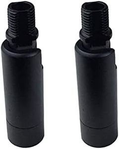 Pobllem 2 Pack Black Sloped Ceiling Adapter - Swivel for Pendant Light, Chandelier & Wall Sconces - Suitable for Vaulted, Slant, Irregular or Angled Ceilings