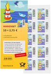 Pack of 10 Self-Adhesive Stamps Fra