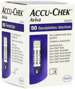 Accu-Chek Aviva Blood Glucose Test Strips 50 Pack