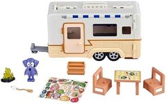 Bluey Caravan Adventure Playset, with 2.5" Jean Luc Figure