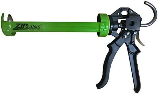 ZIP System Liquid Flash Cartridge Applicator - Professional-Grade Steel Frame Caulk Gun - 18:1 Thrust Ratio - Rotating Barrel Cartridge Applicator - 10.3 oz Cartridges