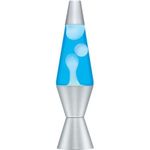 The Original Lava Brand Lava Motion Lamp 14.5" Blue Silver