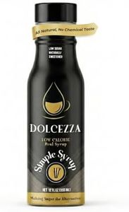 All Natural Low‑Calorie Simple Syrup for Coffee, Mixed Drinks, Baking, Oats, Low Sugar, keto friendly, No Stevia, No Artificial Sweeteners, No Aftertaste. Only Allulose, Cane Sugar, and Monkfruit. 12 oz