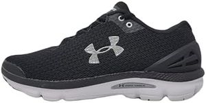 Under Armour Charged Gemini 2020 Mens Running Trainers 3023276 Sneakers Shoes, Blk/Wht/Noir, 10.5 US