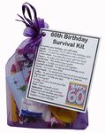 60th Birthday Gift - Unique Novelty survival kit - 60th Birthday for her, Gift for 60th, sixtieth birthday.