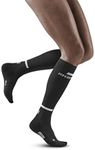 CEP The Run Socks 4.0, Tall, Black,