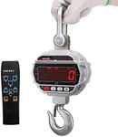 Bonvoisin Digital Crane Scale 11000lb Rechargeable Hanging Scale Heavy Duty Industrial Hanging Weight Scale with Remote Control (11000lb/5000kg)