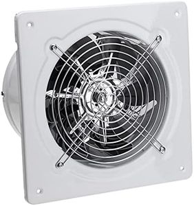 RLOZUI 8 inch Exhaust Fan, 735CFM Wall Mounted Vent Fans, Ventilation Blower for Ceiling Bathroom Attic Window Basement Ventilation Fan, 110V 80W