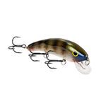 Cotton Cordell Ripplin' Red-Fin Crankbait Fishing Lure, Accessories for Freshwater Fishing and Saltwater Fishing Tackle, 4 1/2", 3/8 oz, Yellow Perch