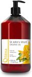 Oïléna - St. John's Wort Hypericum Oil 500 ml | Natural Cold Pressed Massage Oil | Body & Face Relaxing Oil | Anti Stretch Mark & Hydrating Skin Care | Regenerative Skin Oil, 500 ml Pack