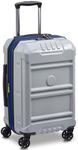 DELSEY Paris Rempart Hardside Expandable Luggage with Spinner Wheels, Storm Grey, Carry-On 19 Inch