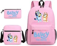 Bluey Preschool Kids Backpack Set f