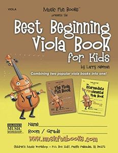 Best Beginning Viola Book for Kids: Combining two popular viola books into one for beginner and intermediate students